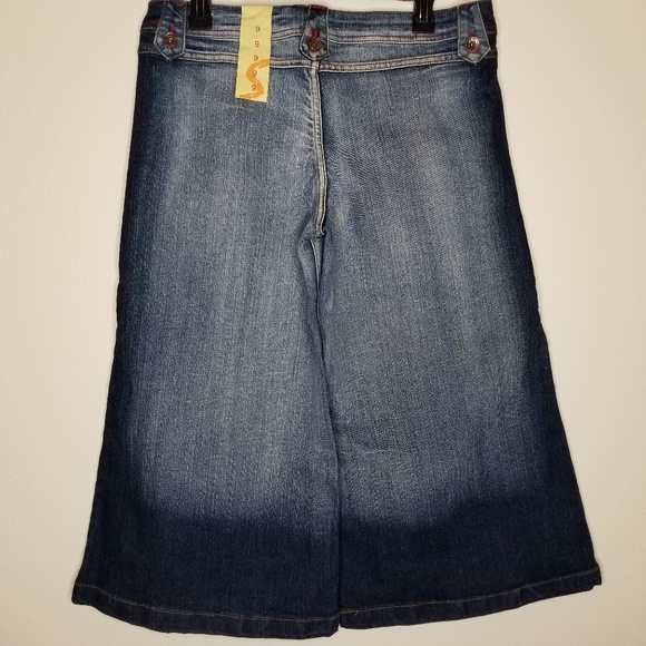 Soho Babe Cropped Wide leg size 9 nwt - Picture 5 of 7